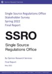 Results of the 2022 SSRO stakeholder survey